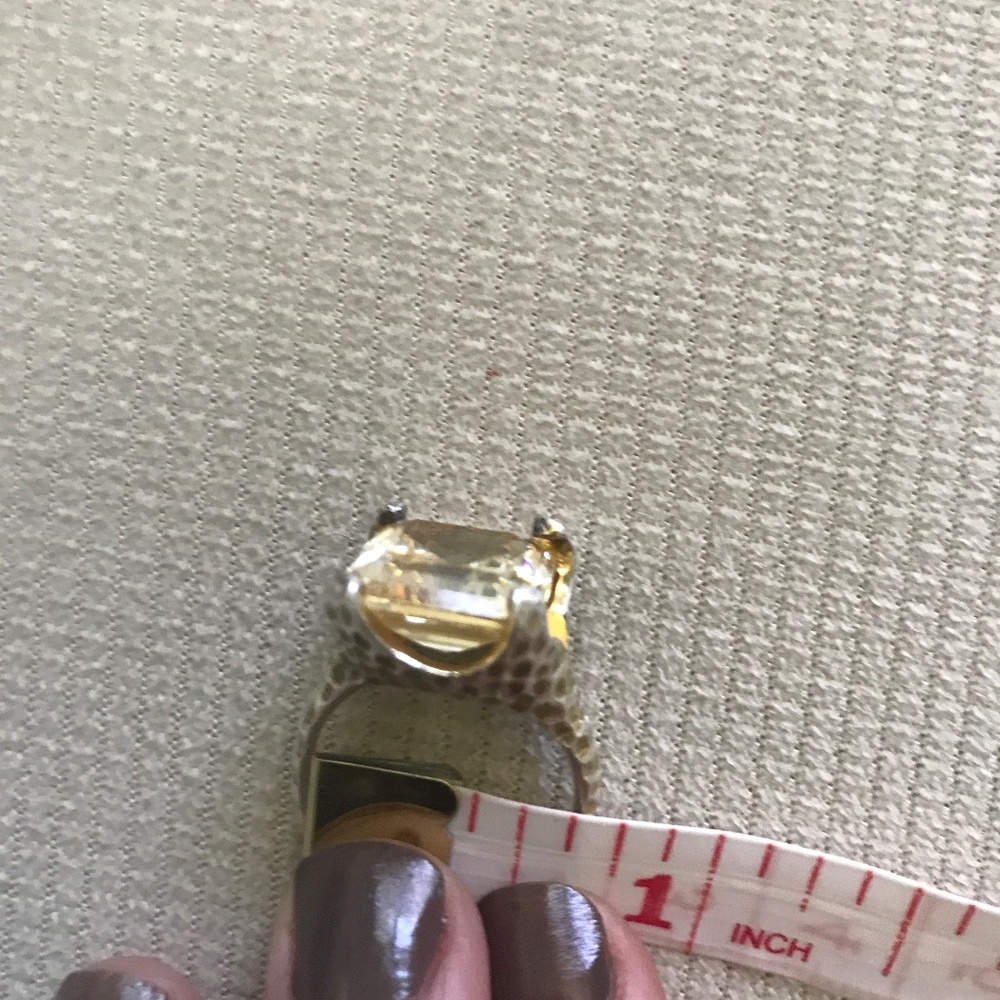 Citrine Silver Ring - image 5
